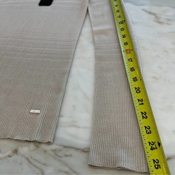 Akris Beige Gradient ECRU lightweight cashmere silk sweater - Picture 11 of 16